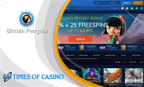 BitcoinPenguin Casino Review .